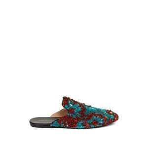 Dries Van Noten Men Sequined Slippers